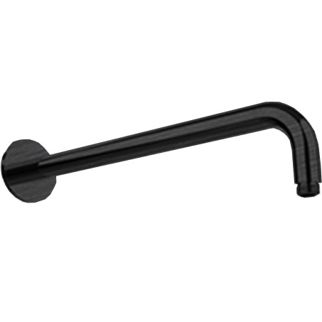 Кронштейн для верхнего душа настенный Almar Arms 35см E021113.AB (черный металл брашированный)