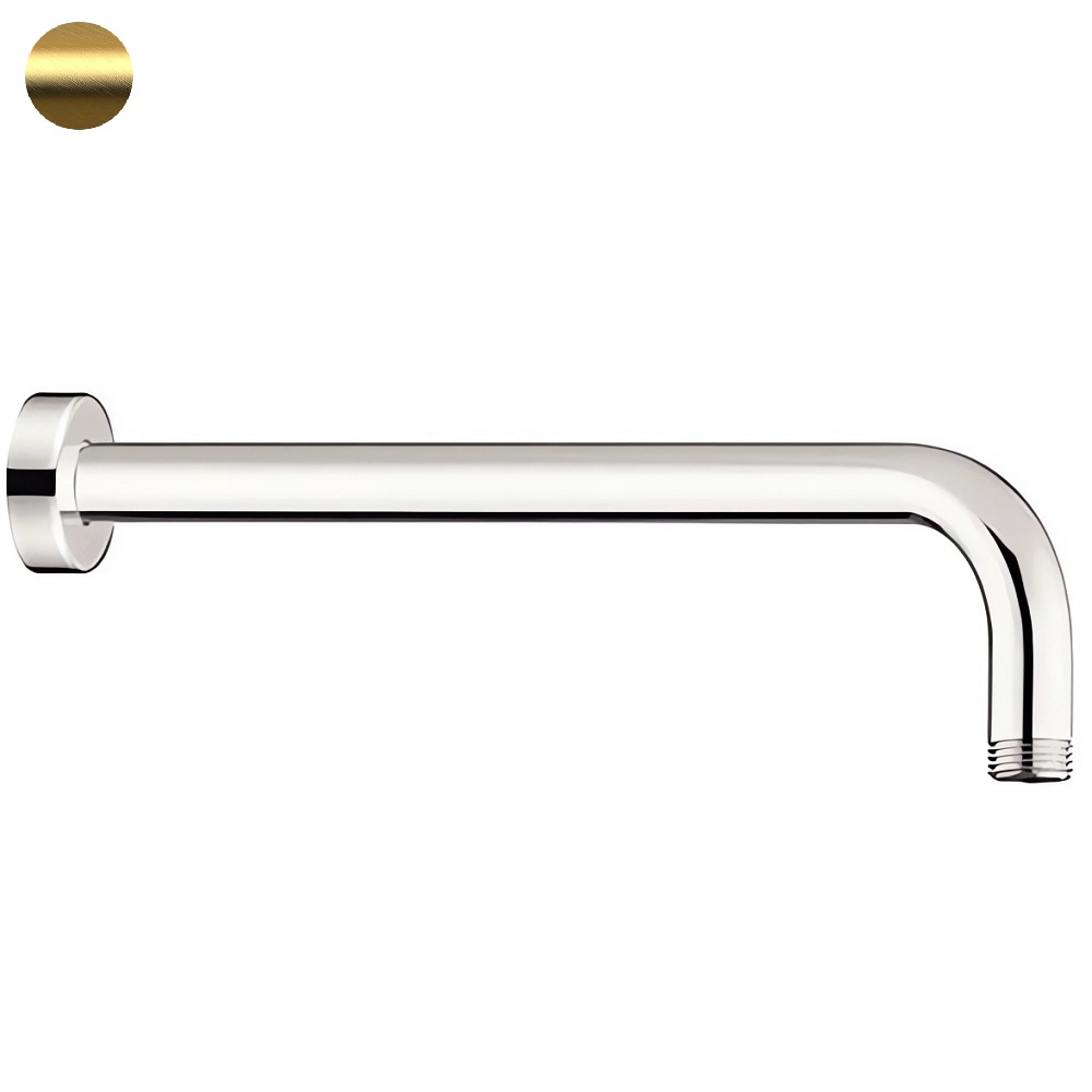 Кронштейн для верхнего душа Remer Brushed Gold 343L30BG (золото брашированное), 30 см