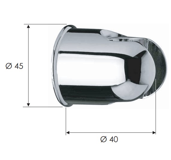 Кронштейн Remer Matt Black 339SONO (черный матовый)