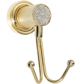 Крючок Boheme Royal Cristal 10926-G (золотой), двойной