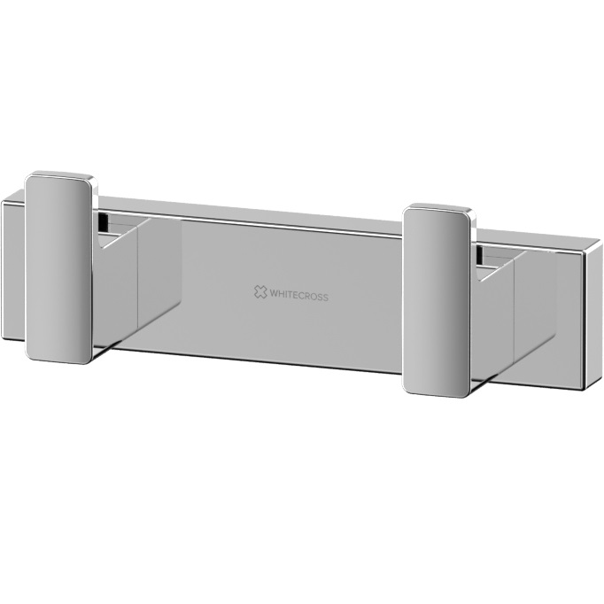 Крючок двойной Whitecross Cubo CU2412CR (хром)