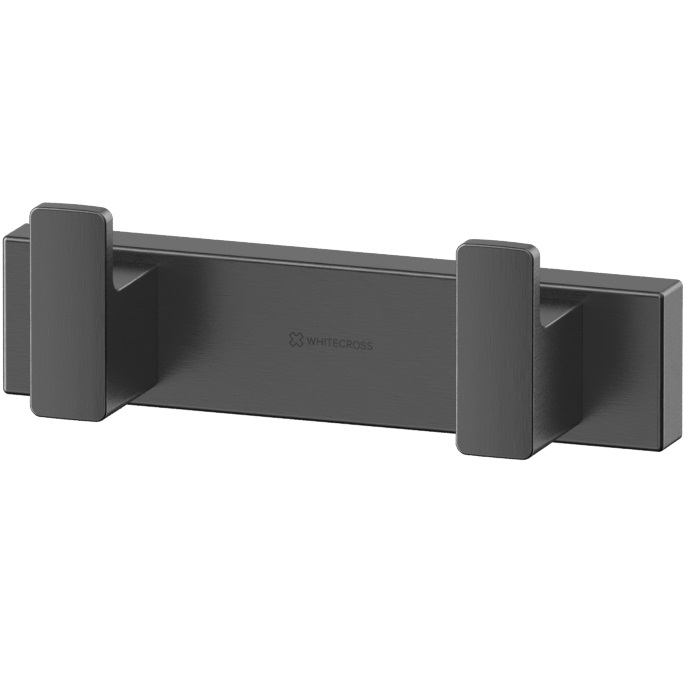 Крючок двойной Whitecross Cubo CU2412GM (оружейный металл PVD)