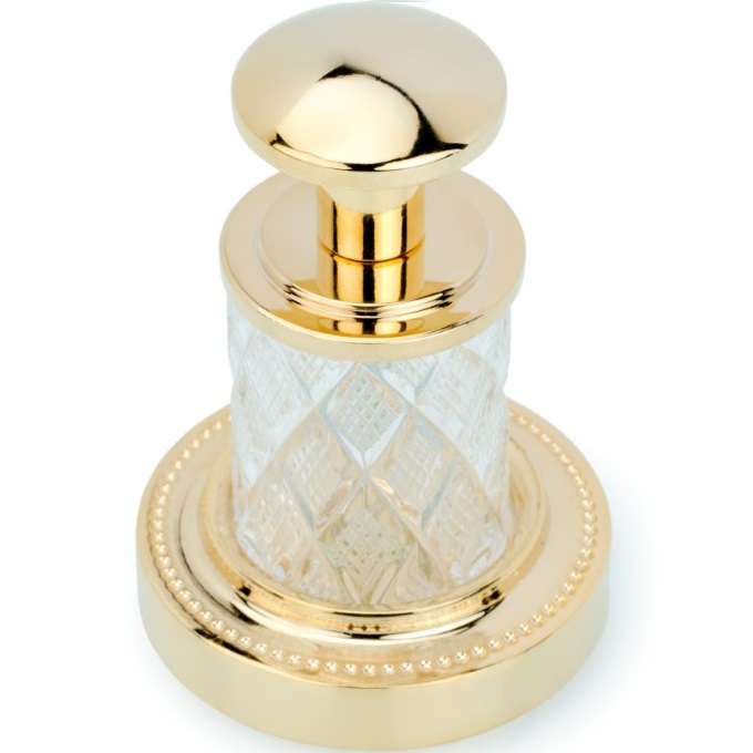 Крючок настенный Boheme Murano Cristal 10906-CRST-G (золотой)