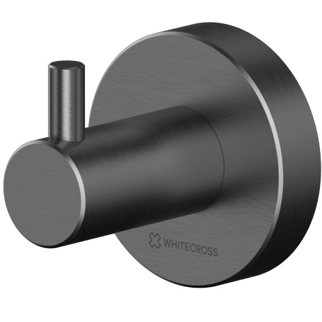 Крючок настенный одинарный Whitecross Ergo ER2210GM (оружейный металл PVD)