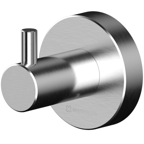 Крючок настенный одинарный Whitecross Ergo ER2210NIB (никель брашированный PVD)