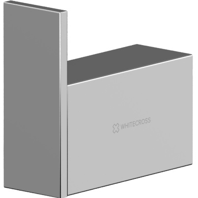 Крючок одинарный Whitecross Cubo CU2410CR (хром)