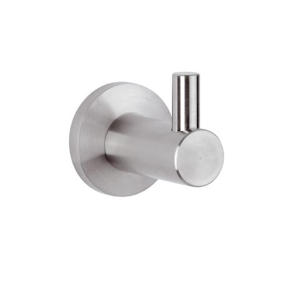 Крючок Remer Minimal Inox Mi50INOXCR (хром), настенный, одинарный