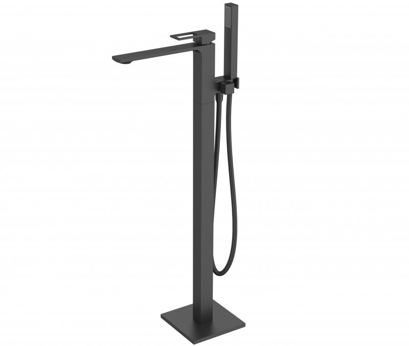Смеситель напольный BelBagno Luce LUC-FMT-NERO