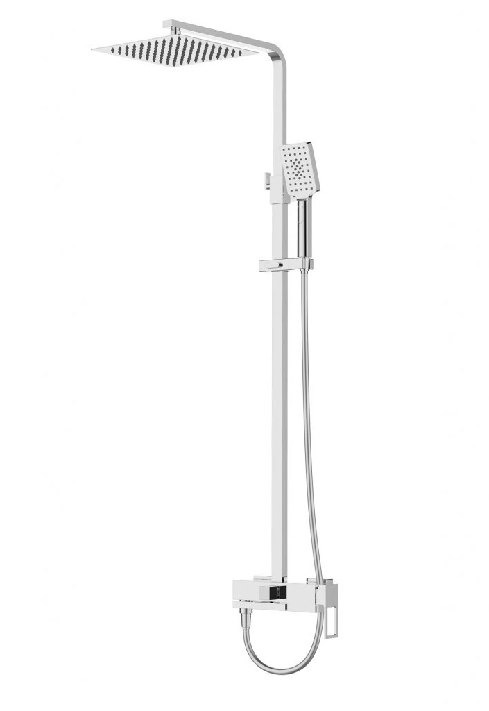 Душевая стойка BelBagno Luce LUC-VSCM-CRM