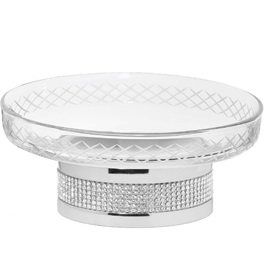 Мыльница настольная Boheme Royal Cristal 10930-CR (хром)
