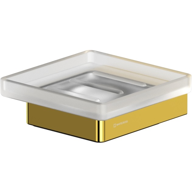 Мыльница подвесная Whitecross Cubo CU2420GL (золотой PVD)