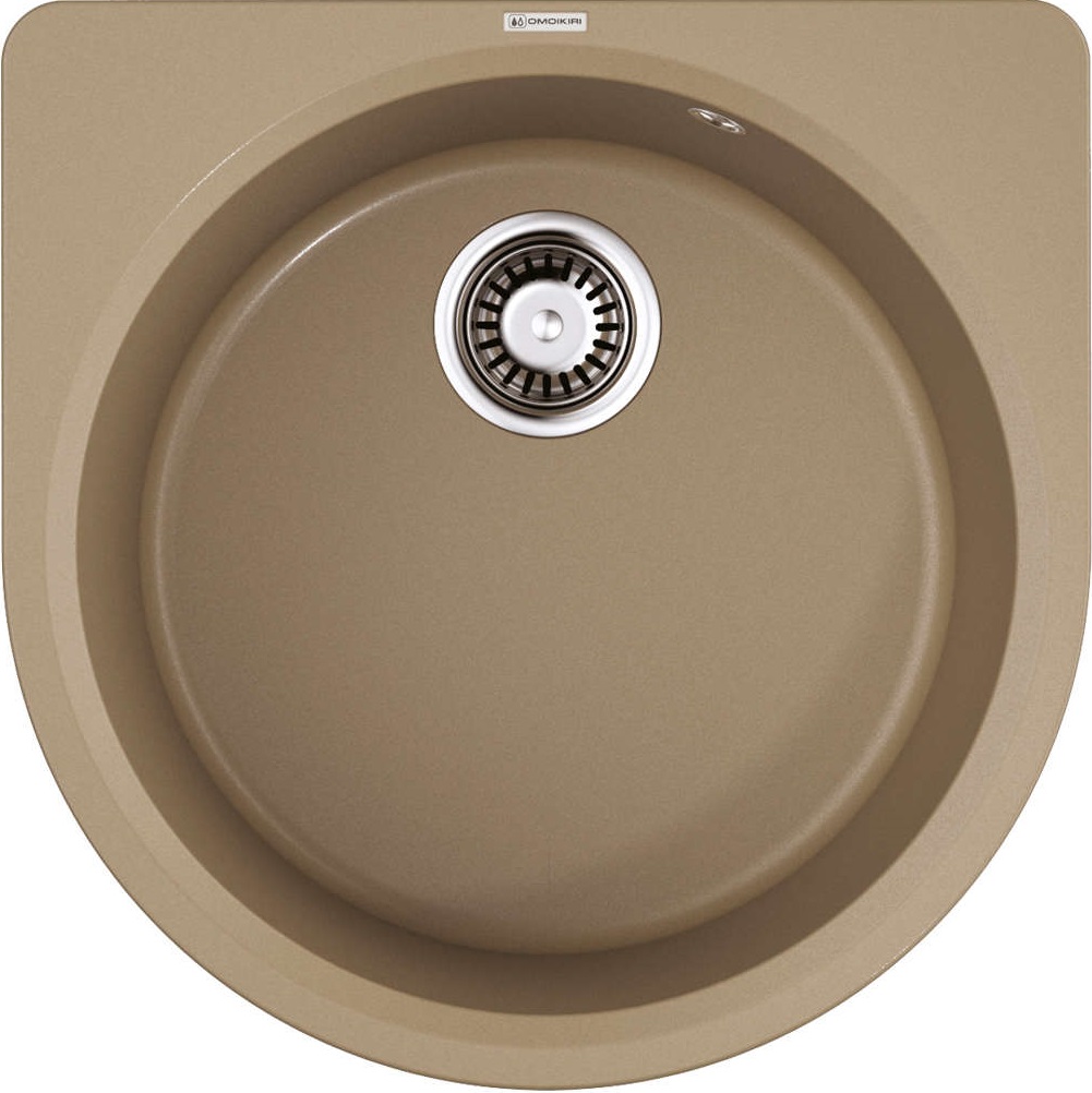 Мойка кухонная Omoikiri Akegata-51-CA 4993755 51x51 (карамель)