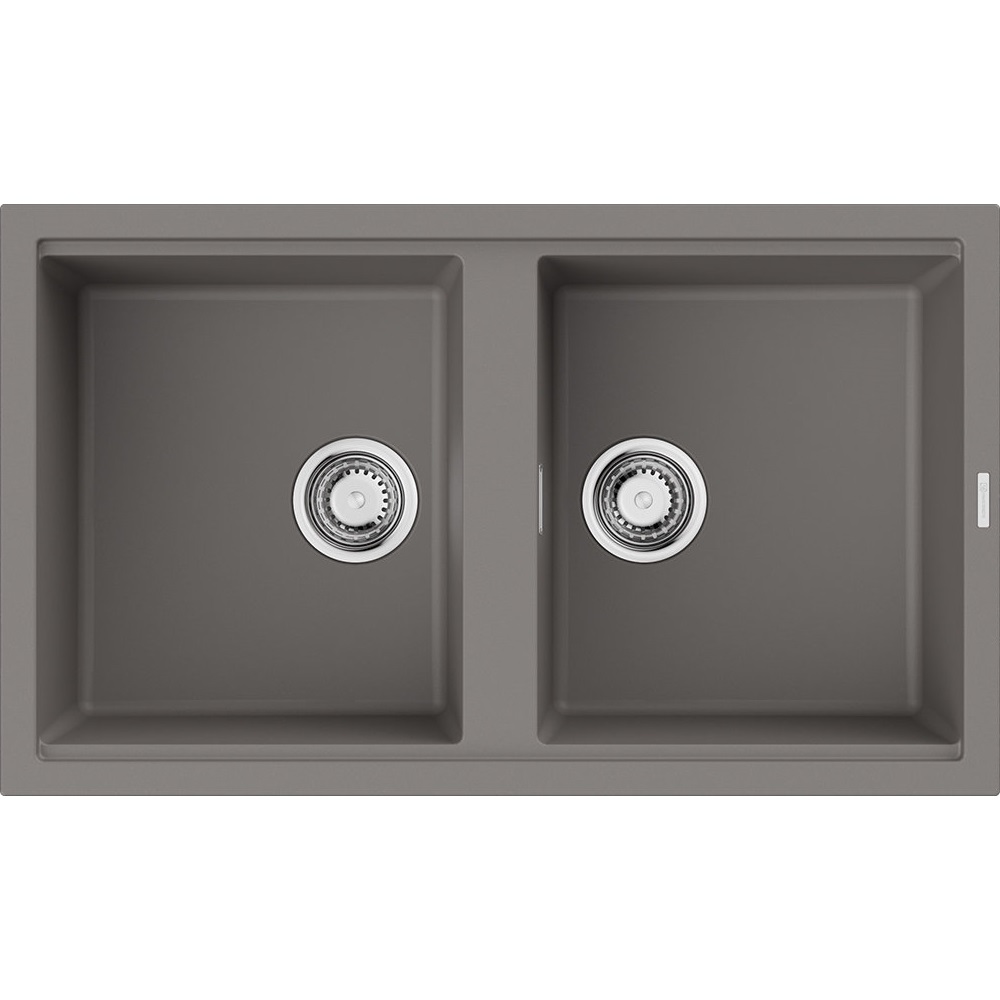 Мойка кухонная Omoikiri Kitagawa 86-2-GR 4993491 86x51 (leningrad grey)