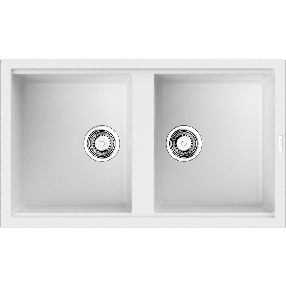Мойка кухонная Omoikiri Kitagawa 86-2-WH 4993806 86x51 (белый)