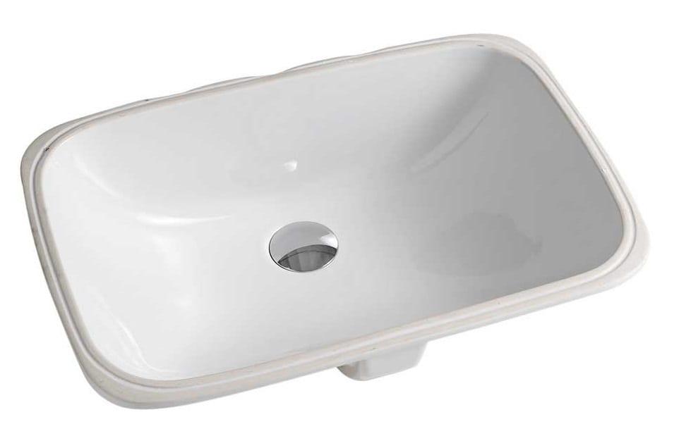 Раковина встраиваемая Artceram Washbasins Nettuno NTL001 01 00 bi*0 56Х38