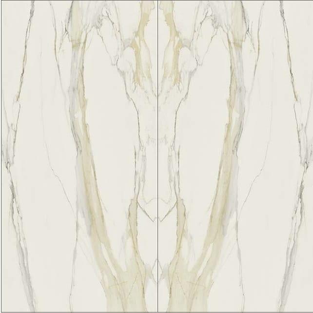Керамогранит Rex Ceramiche I Classici Calacatta Gold Open Book A+B 9000176 320x320
