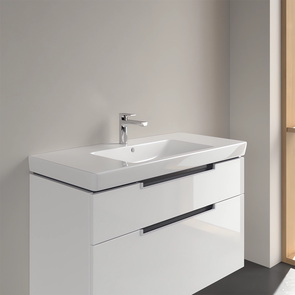 Pаковина подвесная Villeroy & Boch Subway 2.0 7175A001 100х48 с переливом (альпийский белый)