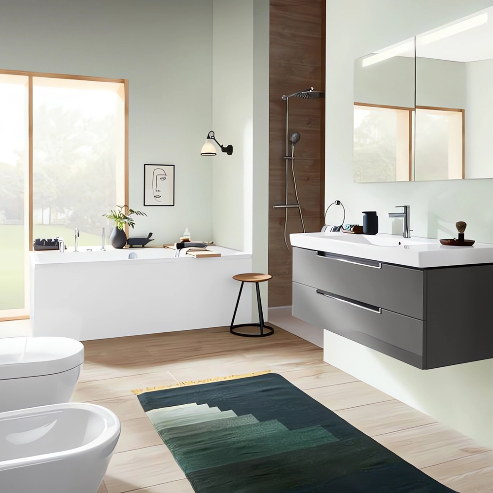 Pаковина подвесная Villeroy & Boch Subway 2.0 7175A001 100х48 с переливом (альпийский белый)