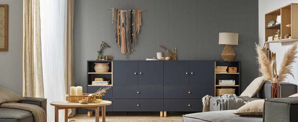 Панель Vox Linerio M-Line Grey 265x12 (серый)