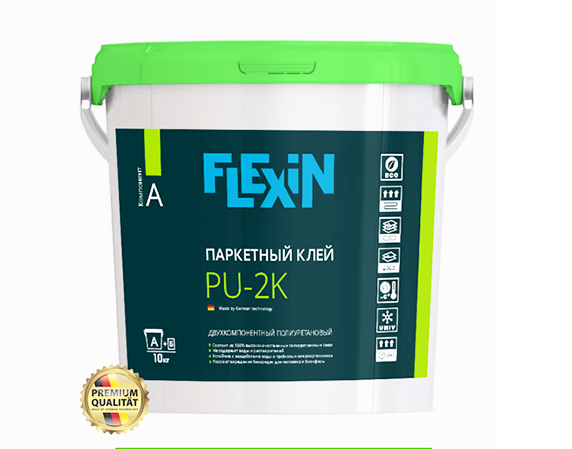 Паркетный клей Flexin PU-2K (двухкомпонентный)