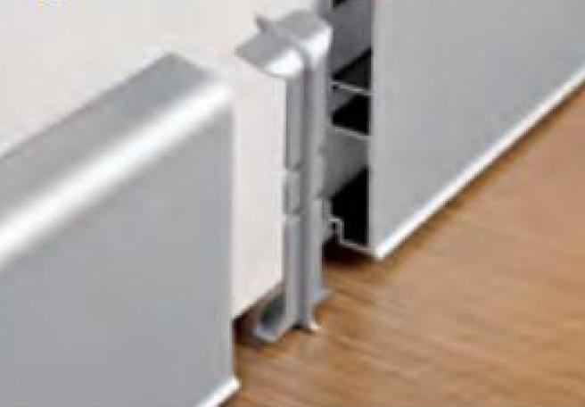 Соединение Progress Profiles Proskirting PKGIN 80 (серебро)