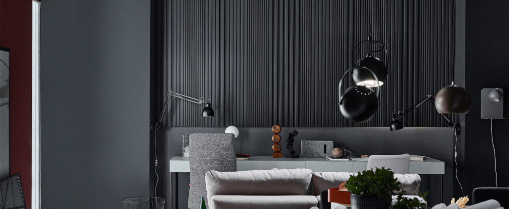 Планка универсальная Vox Linerio U-Trim L-Line Anthracite 265x3 (антрацит)