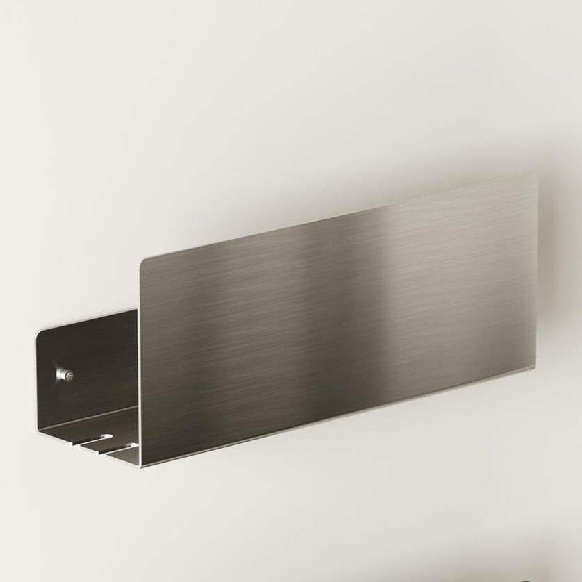 Полка для хранения Tezza Light 30 см (сатинированная нержавеющая сталь)