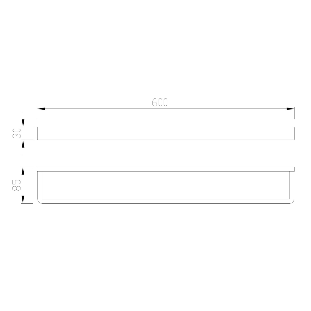 Полотенцедержатель Abber Westen AA1755G (золотой матовый)