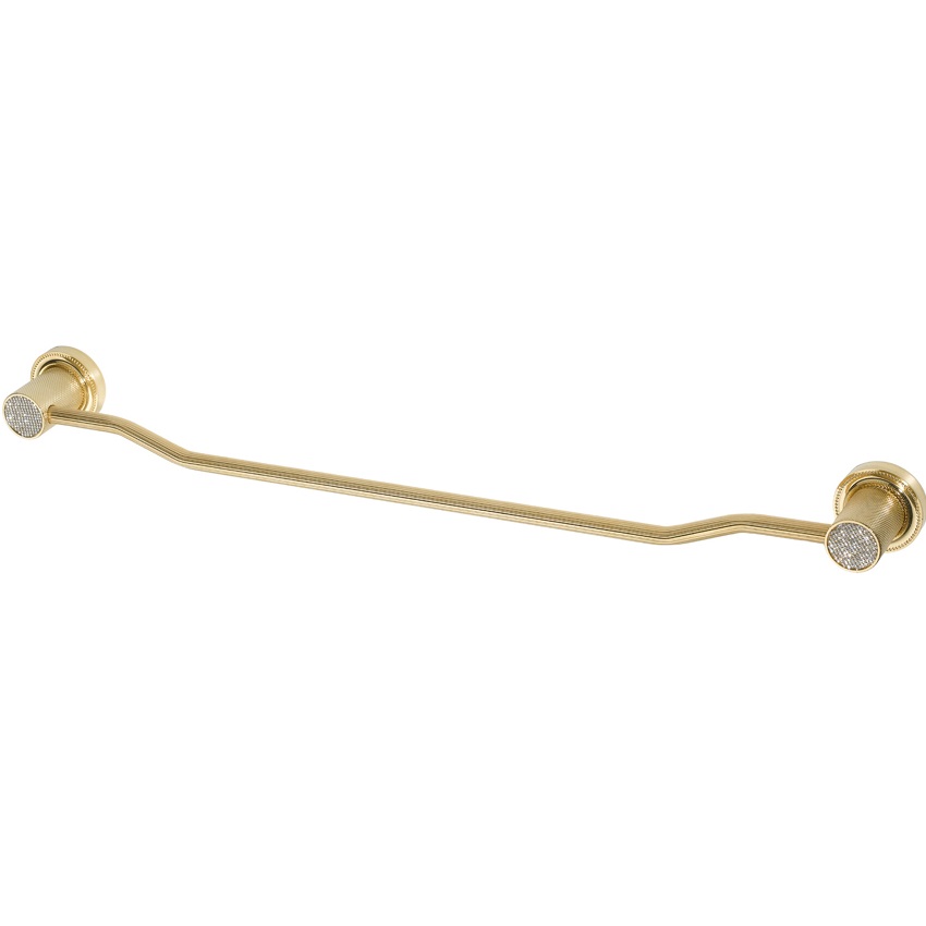Полотенцедержатель Boheme Royal Cristal 10922-G 63см (золотой)