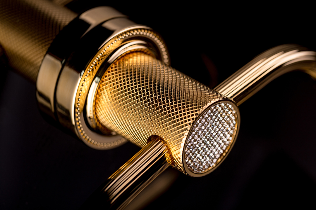 Полотенцедержатель кольцо Boheme Royal Cristal 10925-BR (бронза)