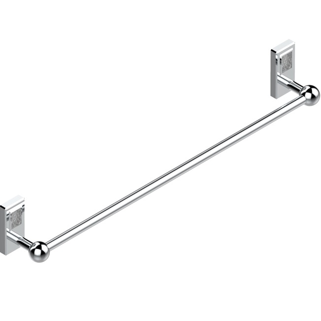 Полотенцедержатель подвесной 60 см. THG Metropolis a manettes cristal clair A2B-A02-514/60 (хром, прозрачный хрусталь)