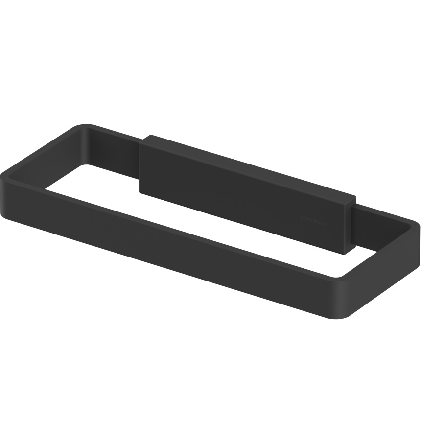 Полотенцедержатель Whitecross Cubo CU2458BL (черный матовый)