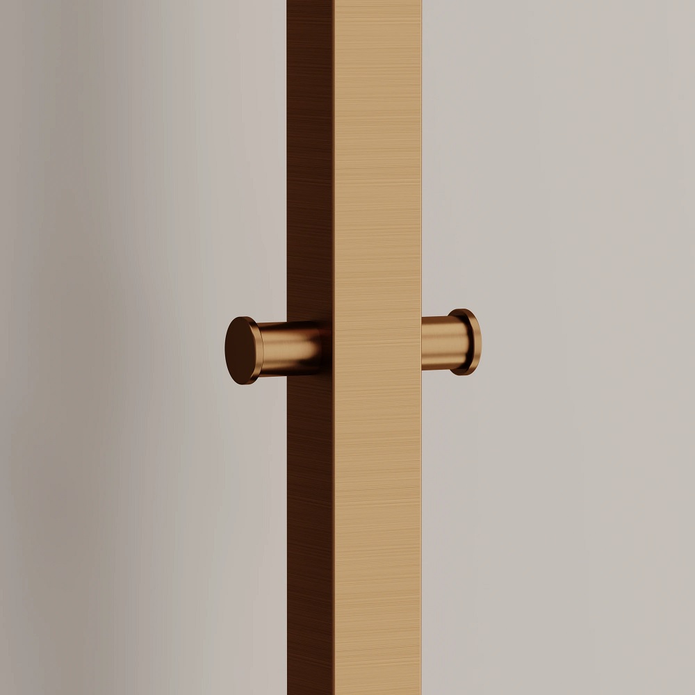 Полотенцесушитель электрический Sancos Линн (Linn) SC13002BB (брашированная бронза), I-образный