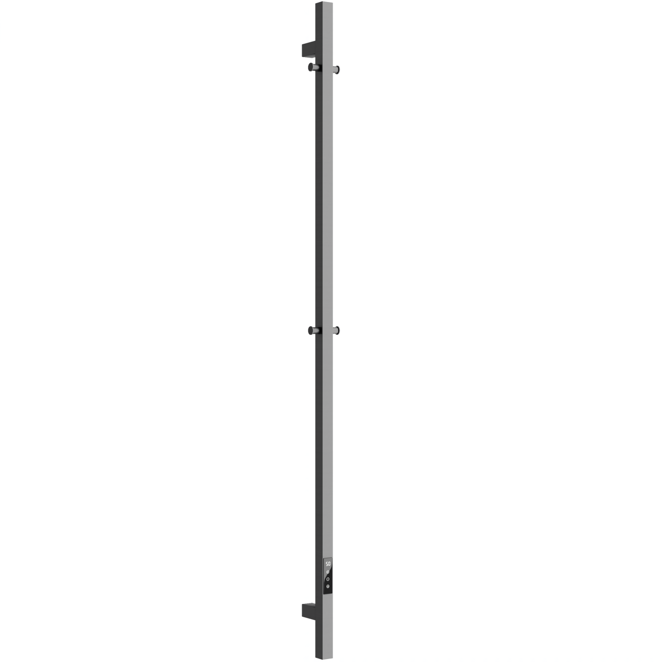 Полотенцесушитель электрический Sancos Линн (Linn) SC13002GG (вороненая сталь), I-образный