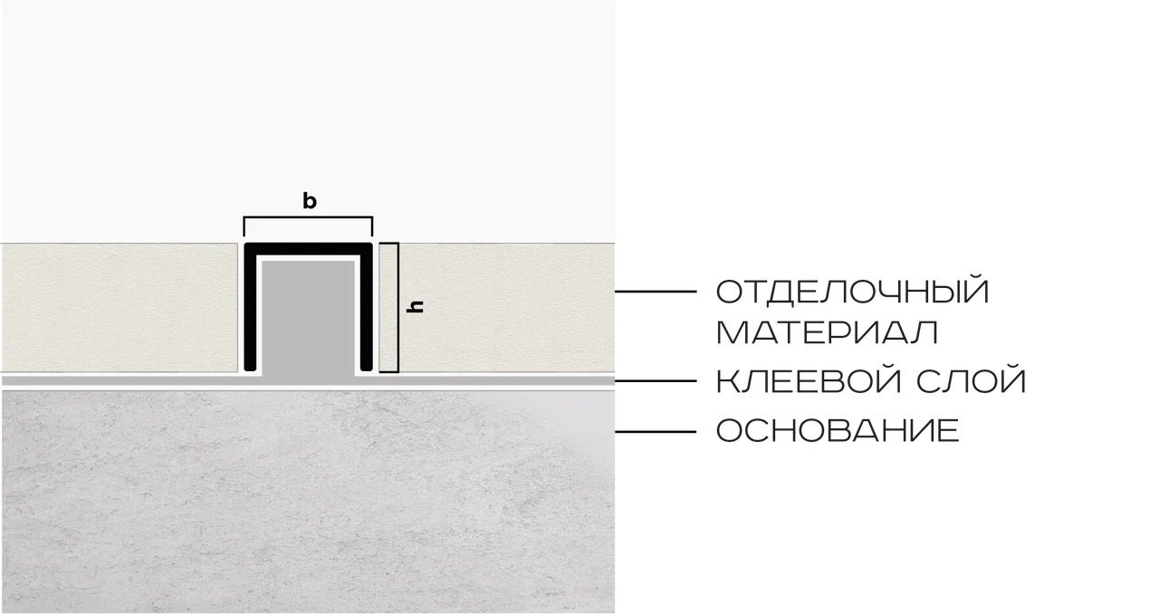 Профиль П-образный алюминий 10x10 мм Neexy PV83-43 (муар бежевый), 2.7 м.