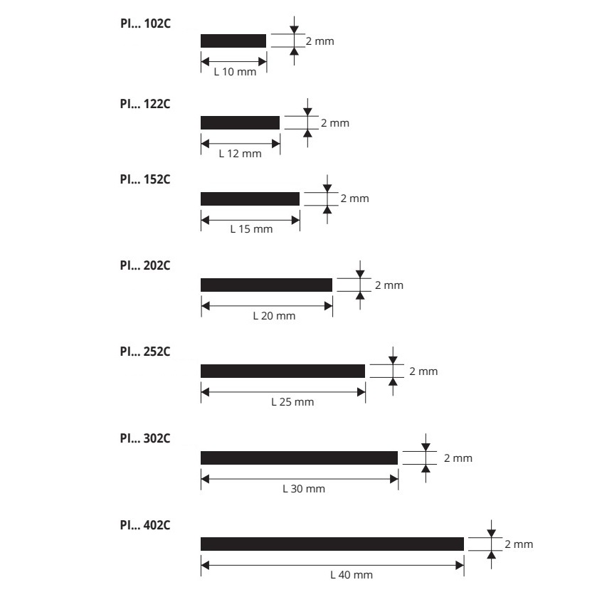 Профиль Progress Profiles PIAA 252 2 м. (серебро), плоский