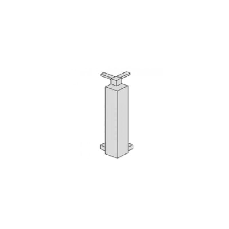Наружный угол Progress Profiles Proskirting Channel REPKCHA 55-01 (белый), окрашенный