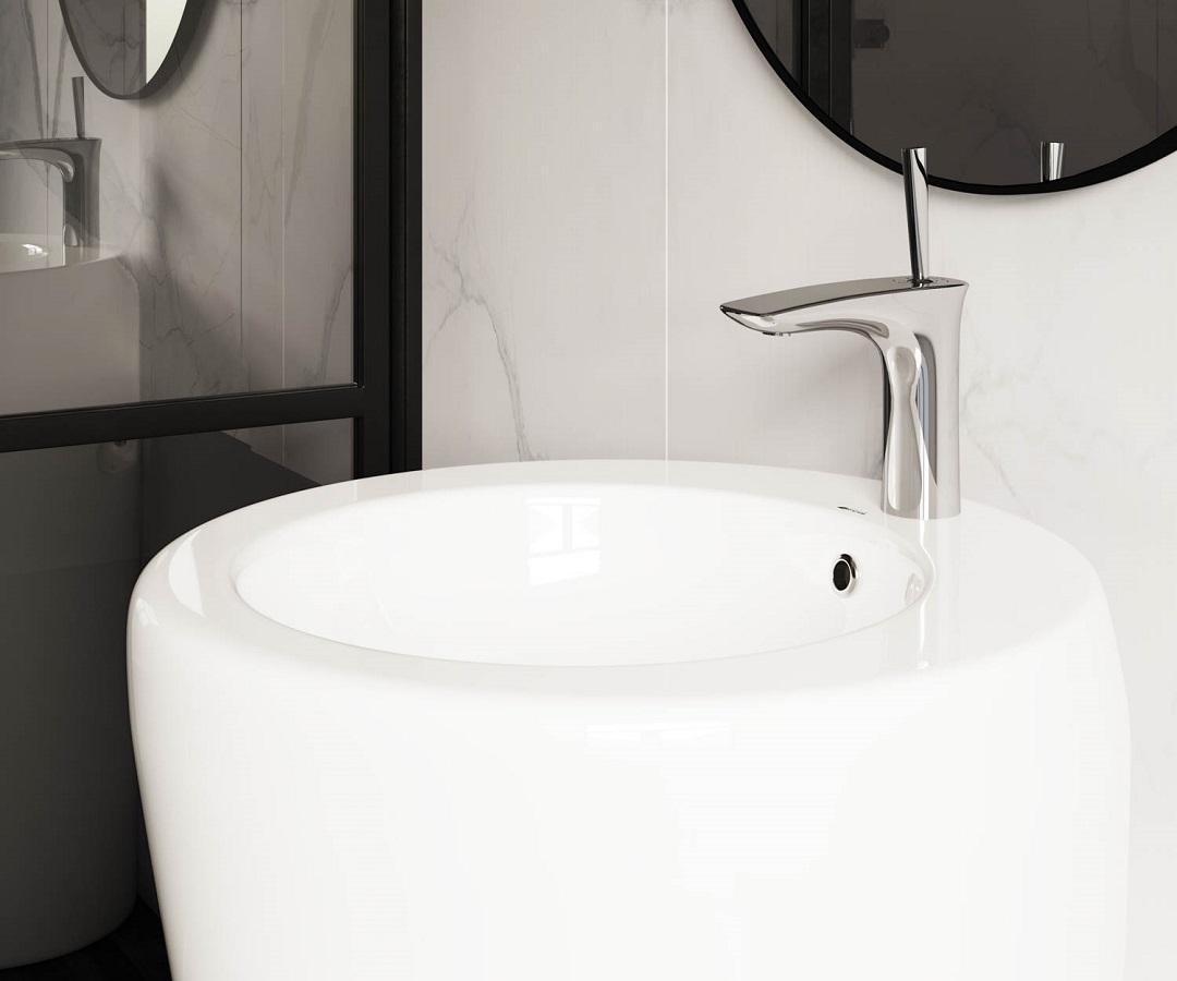 Раковина напольная Ceramica Nova Element CN1807 55x51.5 (белый), моноблок