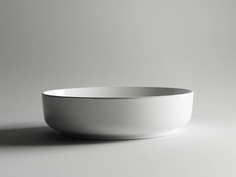 Раковина накладная Ceramica Nova Element CN5002 55x40 (белый), без донного клапана