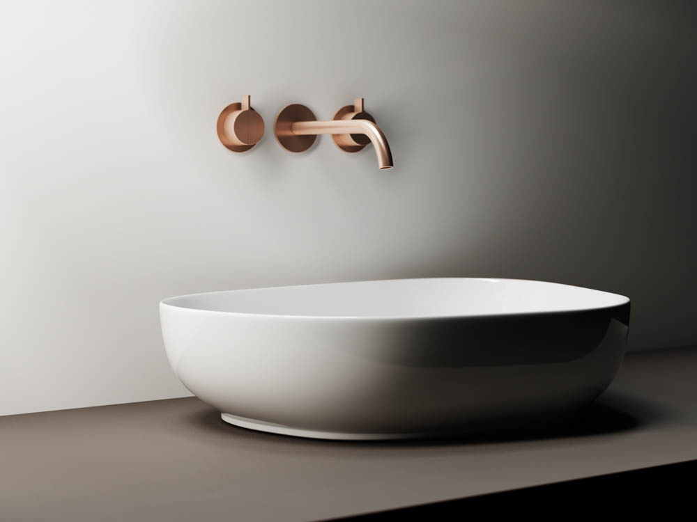 Раковина накладная Ceramica Nova Element CN5003 55x40 (белый), без донного клапана