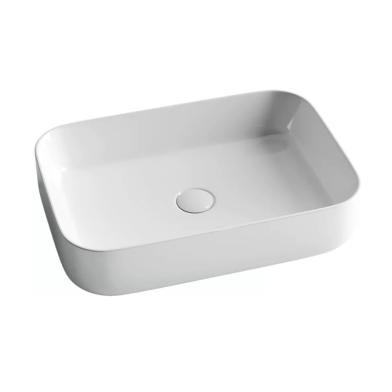 Раковина накладная Ceramica Nova Element CN5004 60x42 (белый), без донного клапана