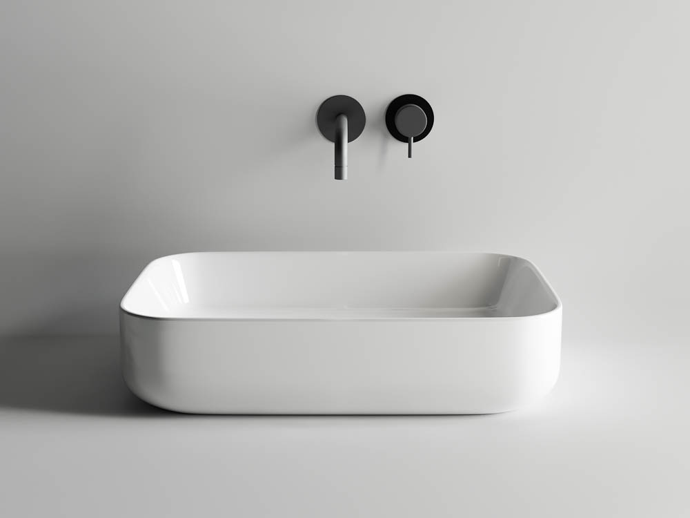 Раковина накладная Ceramica Nova Element CN5004 60x42 (белый), без донного клапана