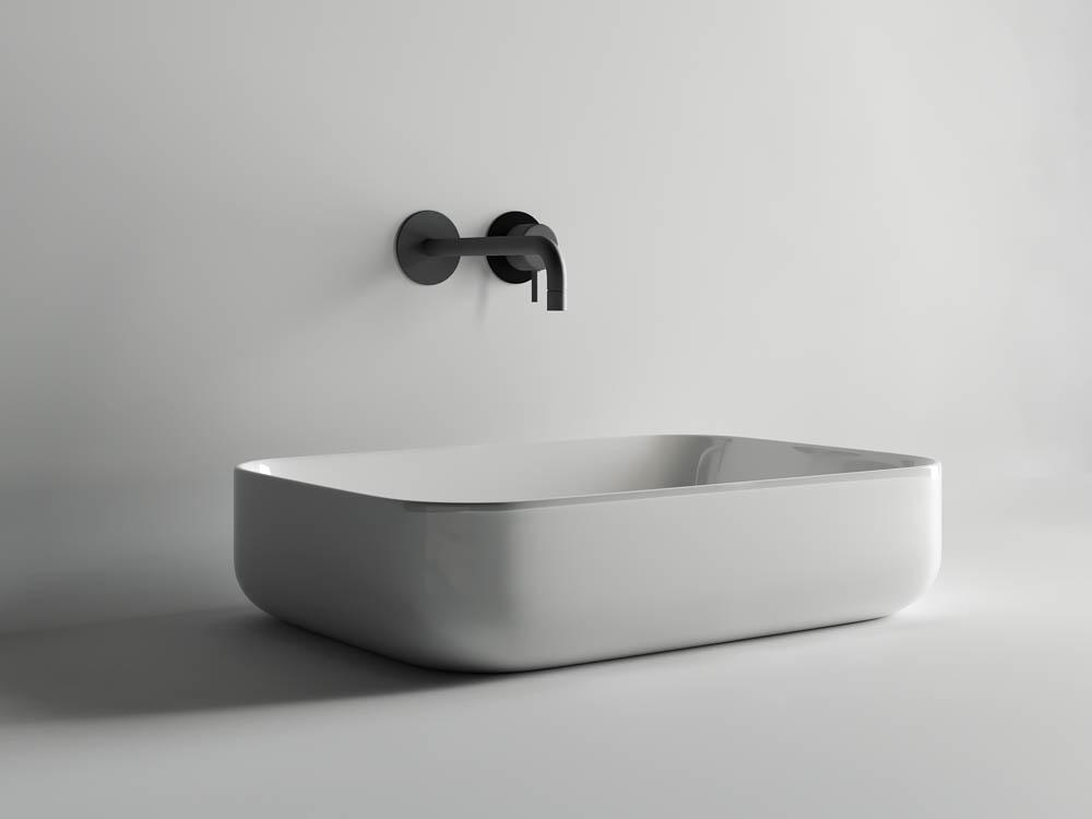 Раковина накладная Ceramica Nova Element CN5004 60x42 (белый), без донного клапана