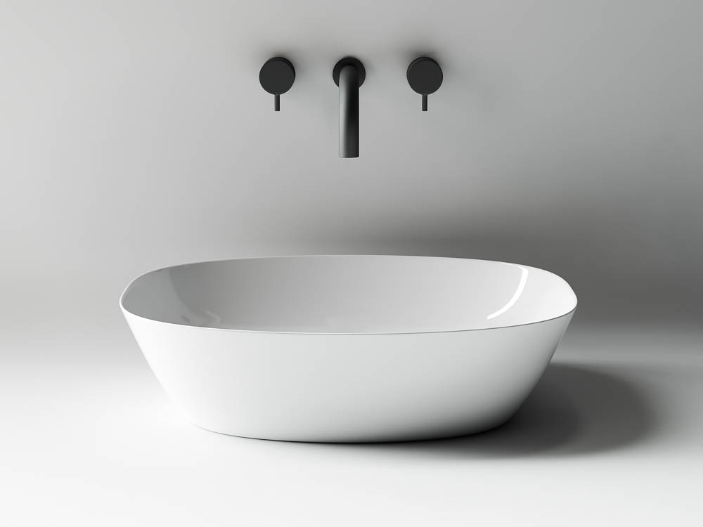 Раковина накладная Ceramica Nova Element CN5005 50x38 (белый), без донного клапана