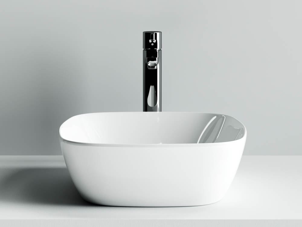 Раковина накладная Ceramica Nova Element CN5006 40x40 (белый), без донного клапана