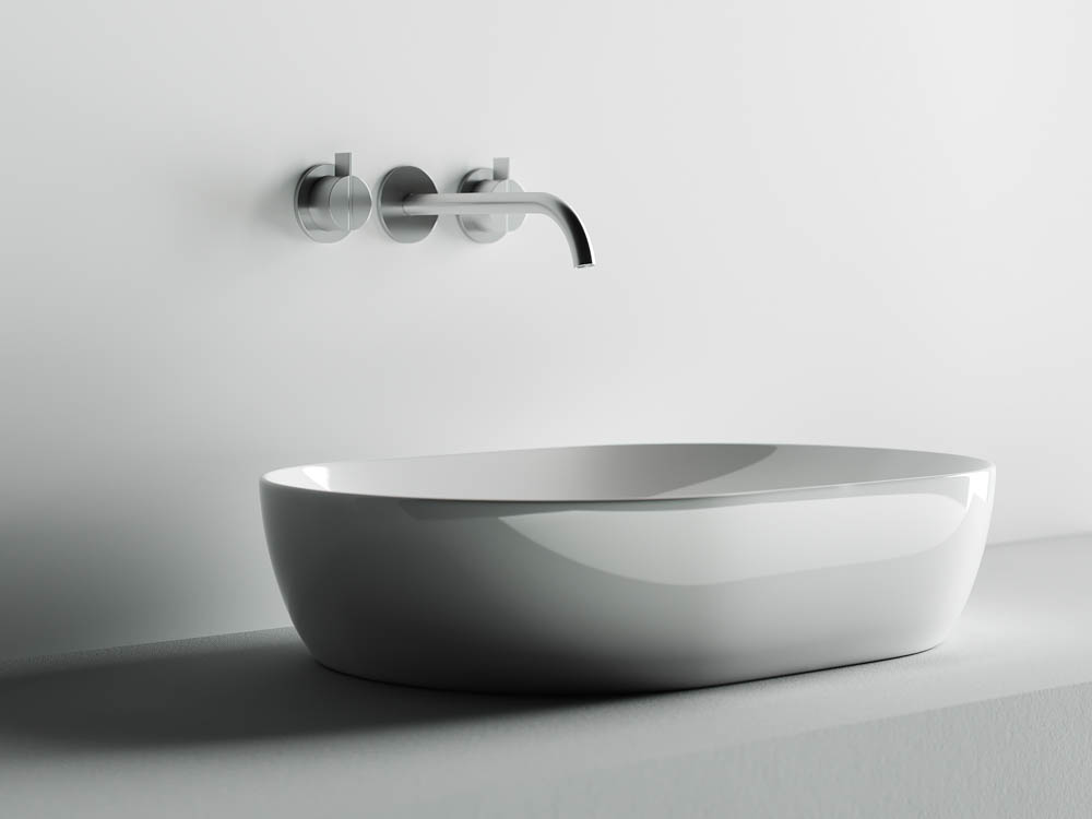 Раковина накладная Ceramica Nova Element CN5009 60x41.5 (белый), без донного клапана