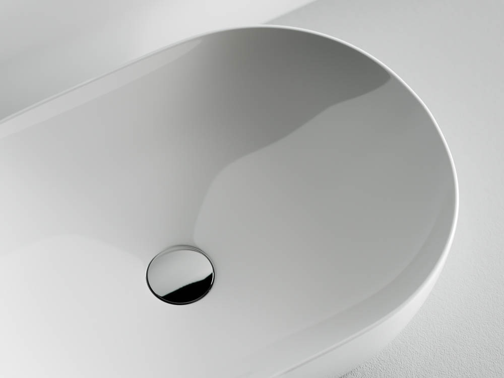 Раковина накладная Ceramica Nova Element CN5009 60x41.5 (белый), без донного клапана