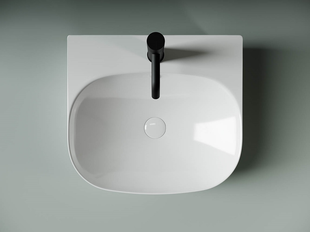 Раковина накладная Ceramica Nova Element CN5011 49x44.5 (белый), без донного клапана
