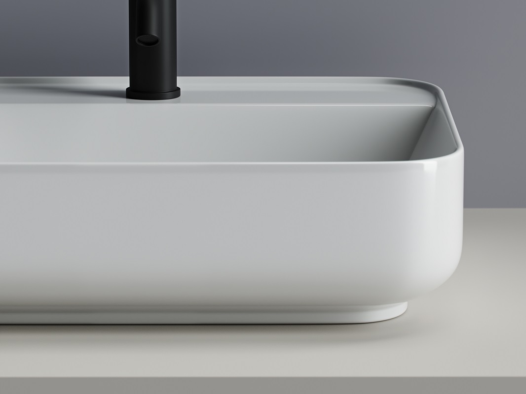 Раковина накладная Ceramica Nova Element CN5015 50x40 (белый), без донного клапана