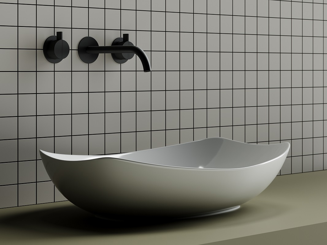 Раковина накладная Ceramica Nova Element CN5016 56x40 (белый), без донного клапана
